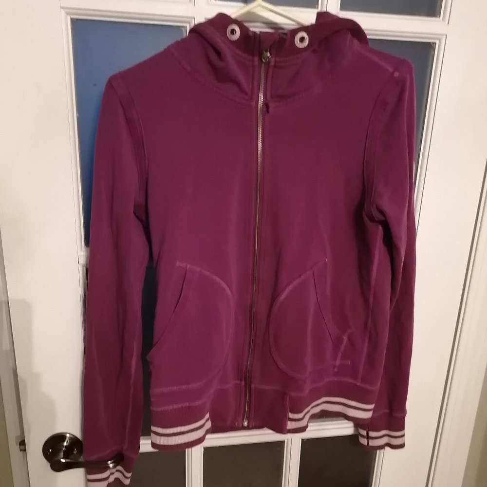 Purple LuluLemon Zip Up Sweater